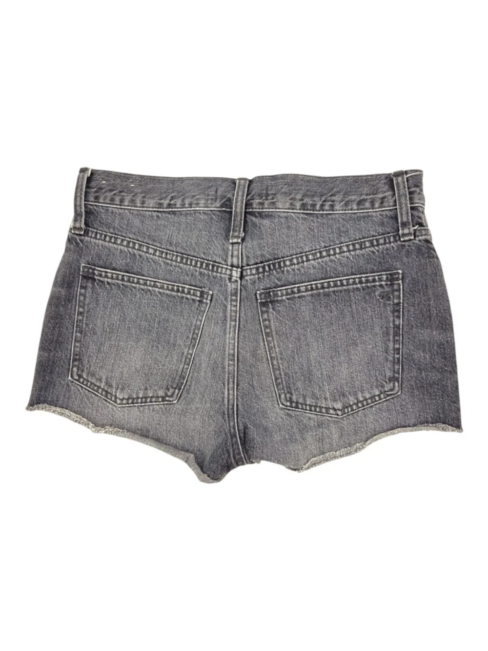 Madewell hi rise buttonFly  frayed denim shorts